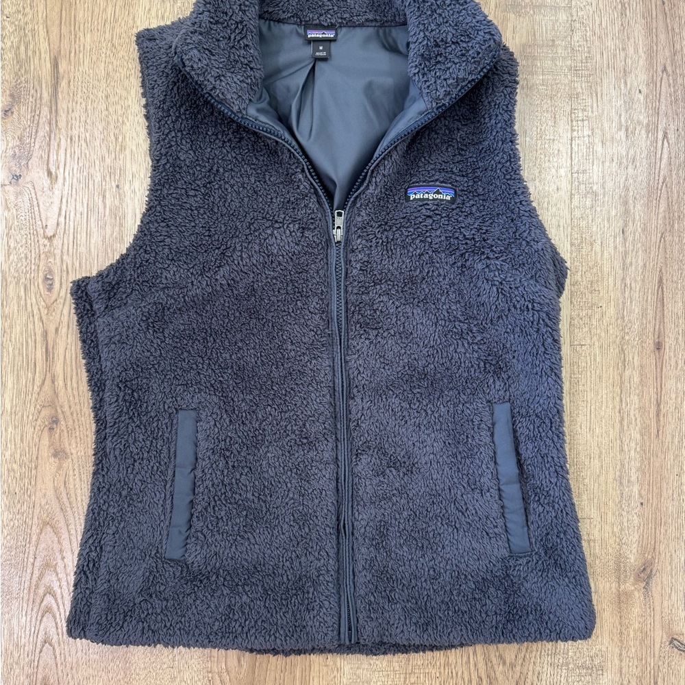 Patagonia Charcoal Sherpa Vest